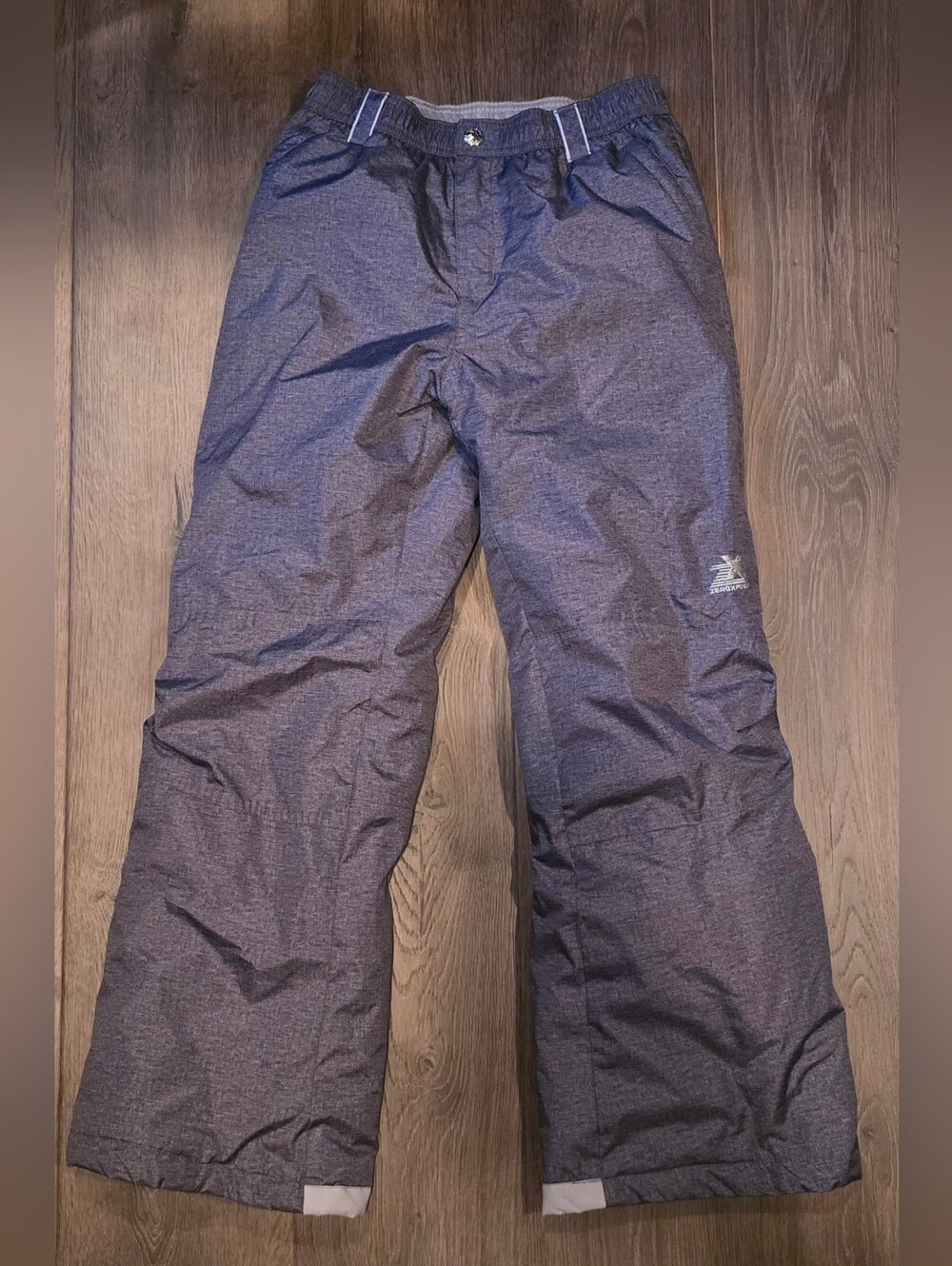 ZeroXposur Girls Gray Snow Pants Insulated Water-Resistant Winter Ski Size 14